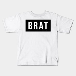 BRAT Kids T-Shirt